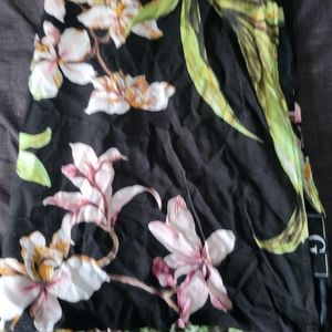 Giuliana Italian Black Scarf